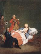 Pietro Longhi The Morgenschokolode oil painting reproduction
